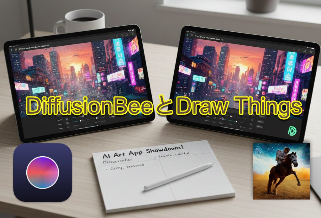 DiffusionBeeとDraw Things