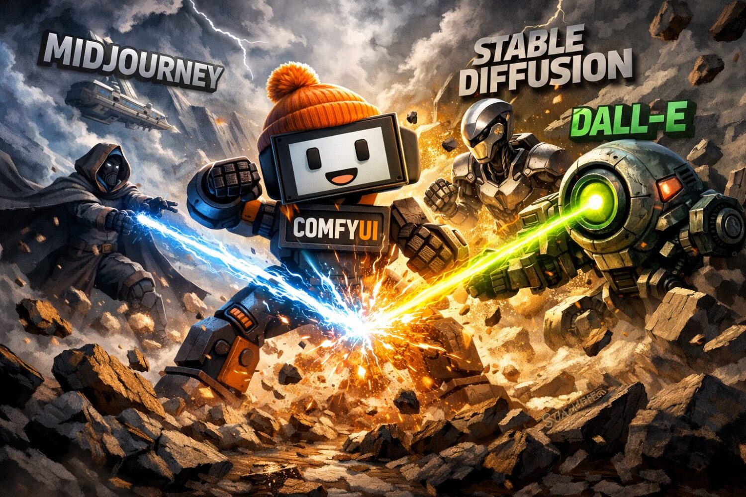 ComfyUIと競合サービス