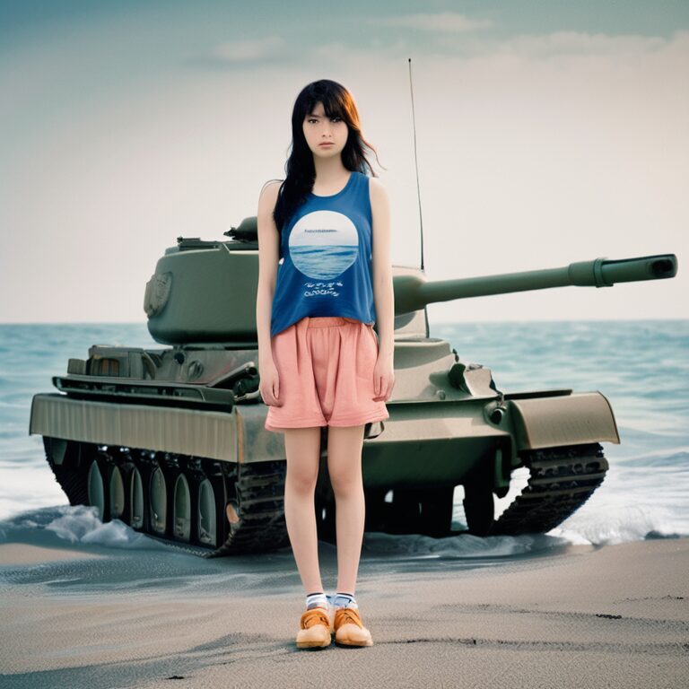 なぜか洗車が海に