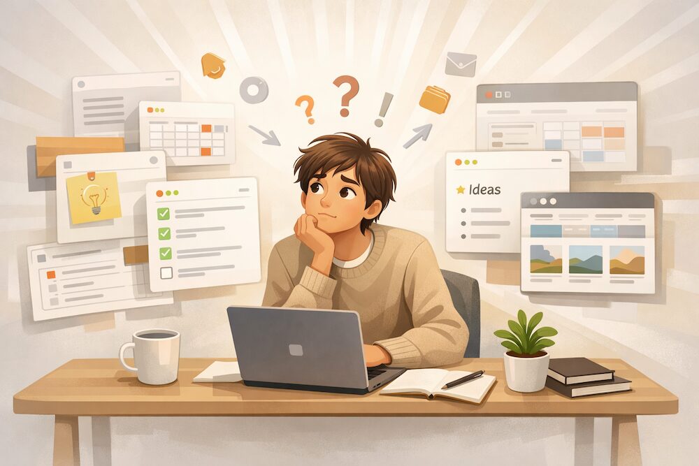 若者とデジタルウィンドウ